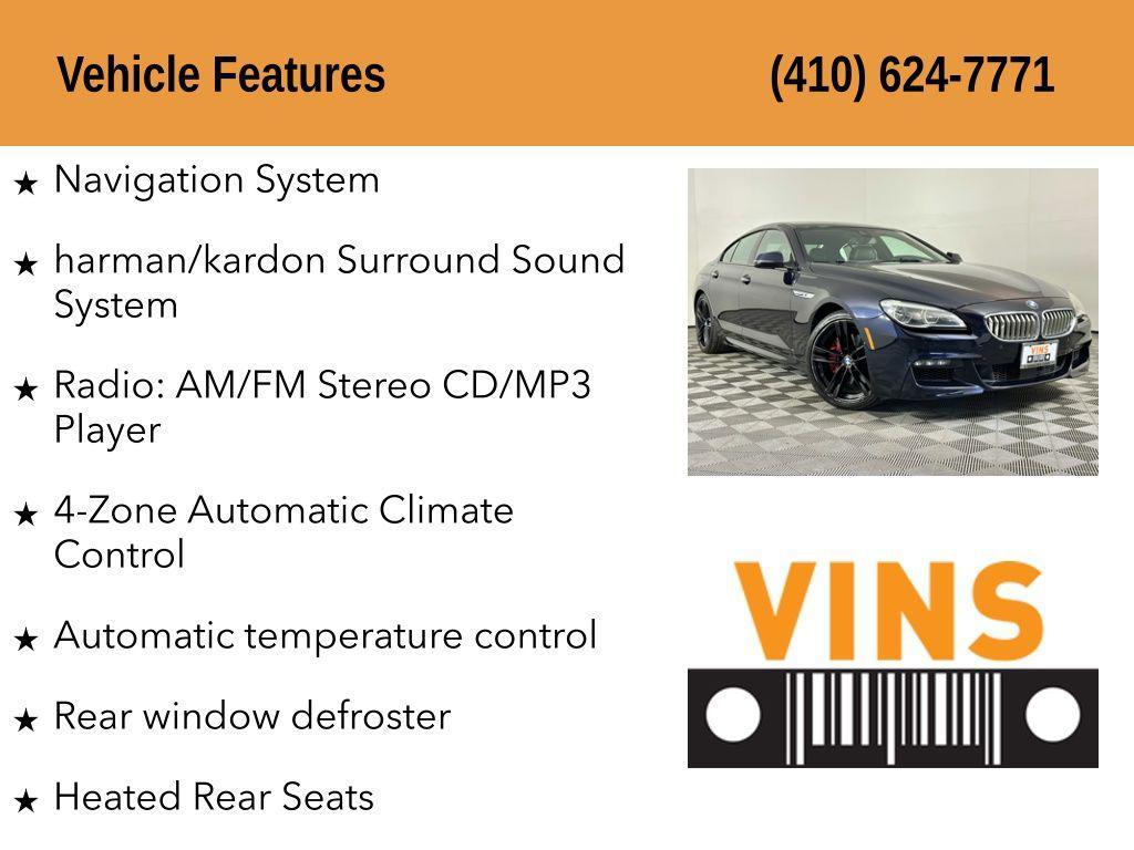 used 2016 BMW 650 car, priced at $18,900