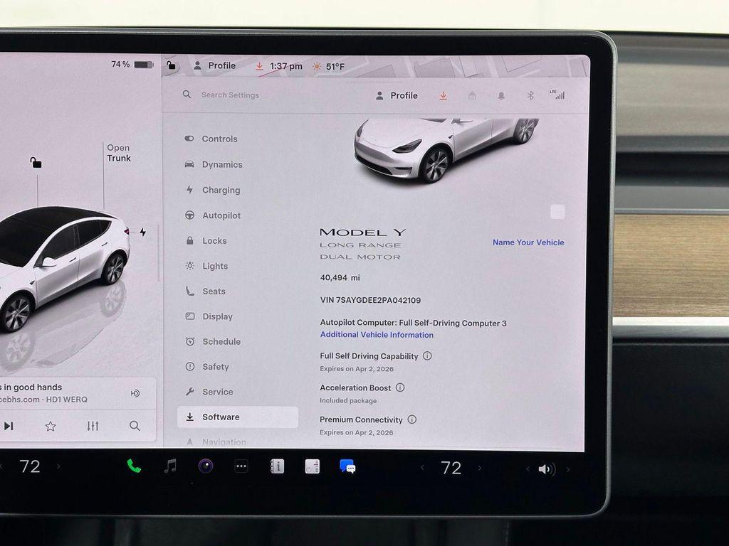 used 2023 Tesla Model Y car, priced at $28,420