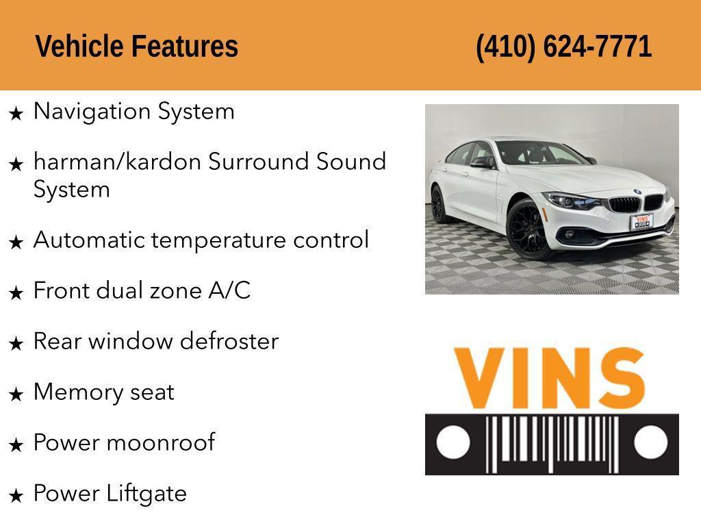 used 2019 BMW 430 Gran Coupe car, priced at $20,500