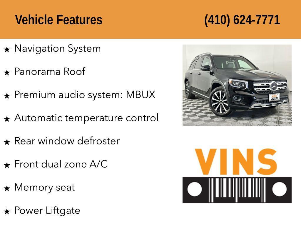 used 2022 Mercedes-Benz GLB 250 car, priced at $29,420