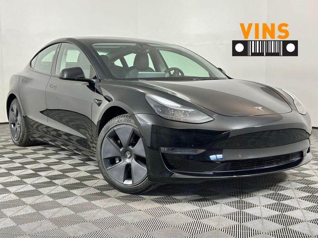 used 2022 Tesla Model 3 car, priced at $23,800