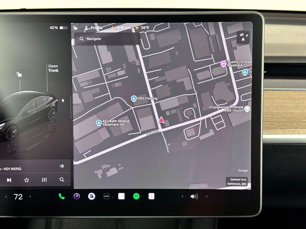 used 2022 Tesla Model 3 car, priced at $23,800