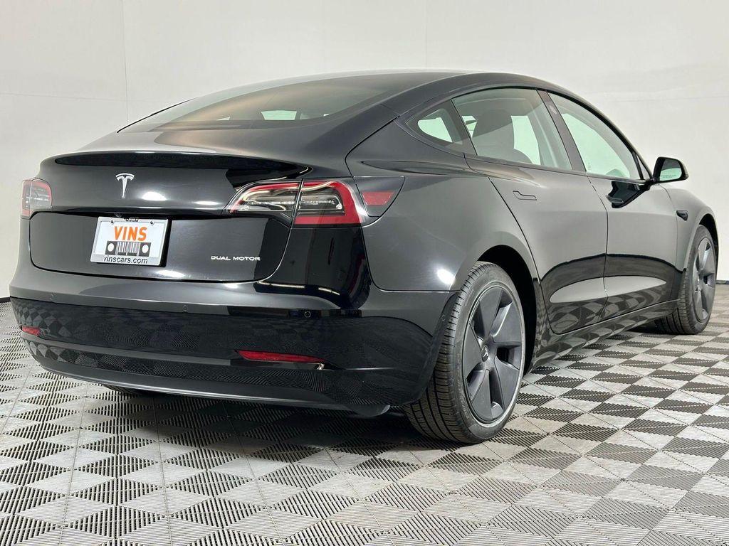 used 2022 Tesla Model 3 car, priced at $23,800