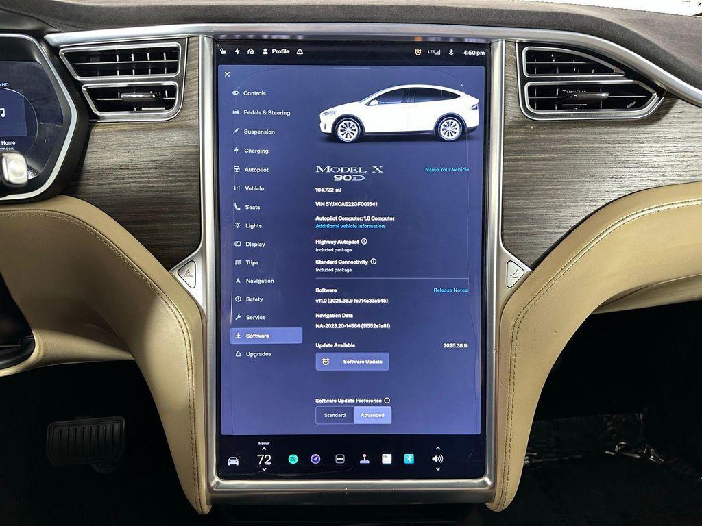 used 2016 Tesla Model X car, priced at $19,900