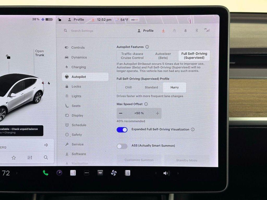 used 2021 Tesla Model Y car, priced at $23,980