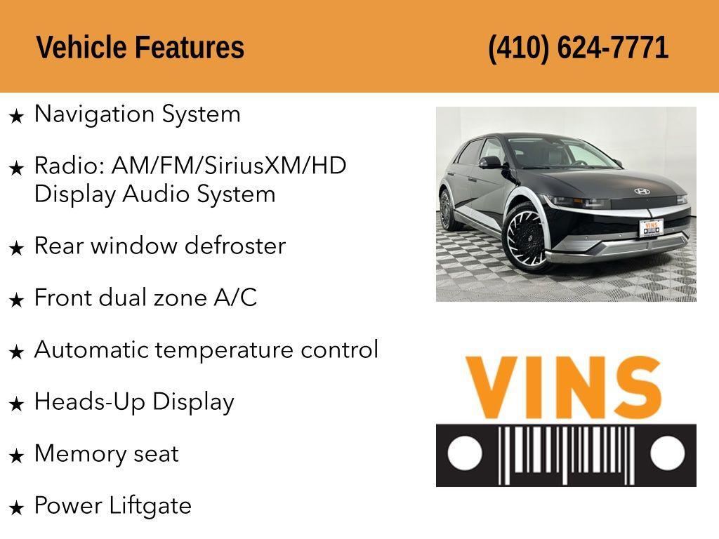 used 2024 Hyundai IONIQ 5 car, priced at $30,980
