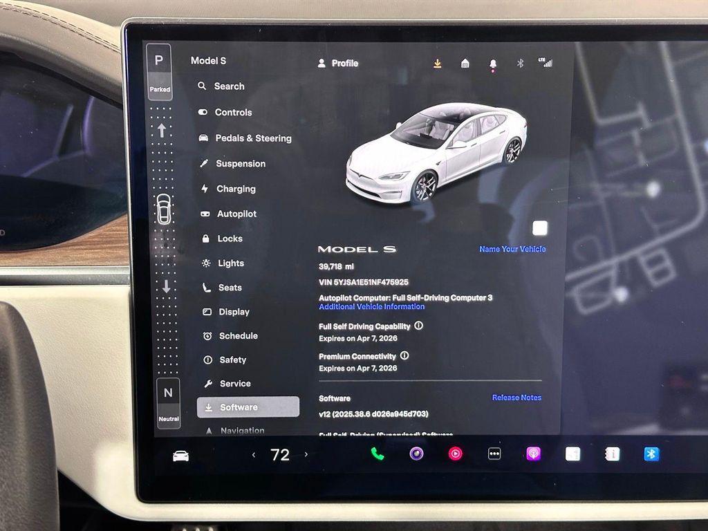 used 2022 Tesla Model S car, priced at $39,420