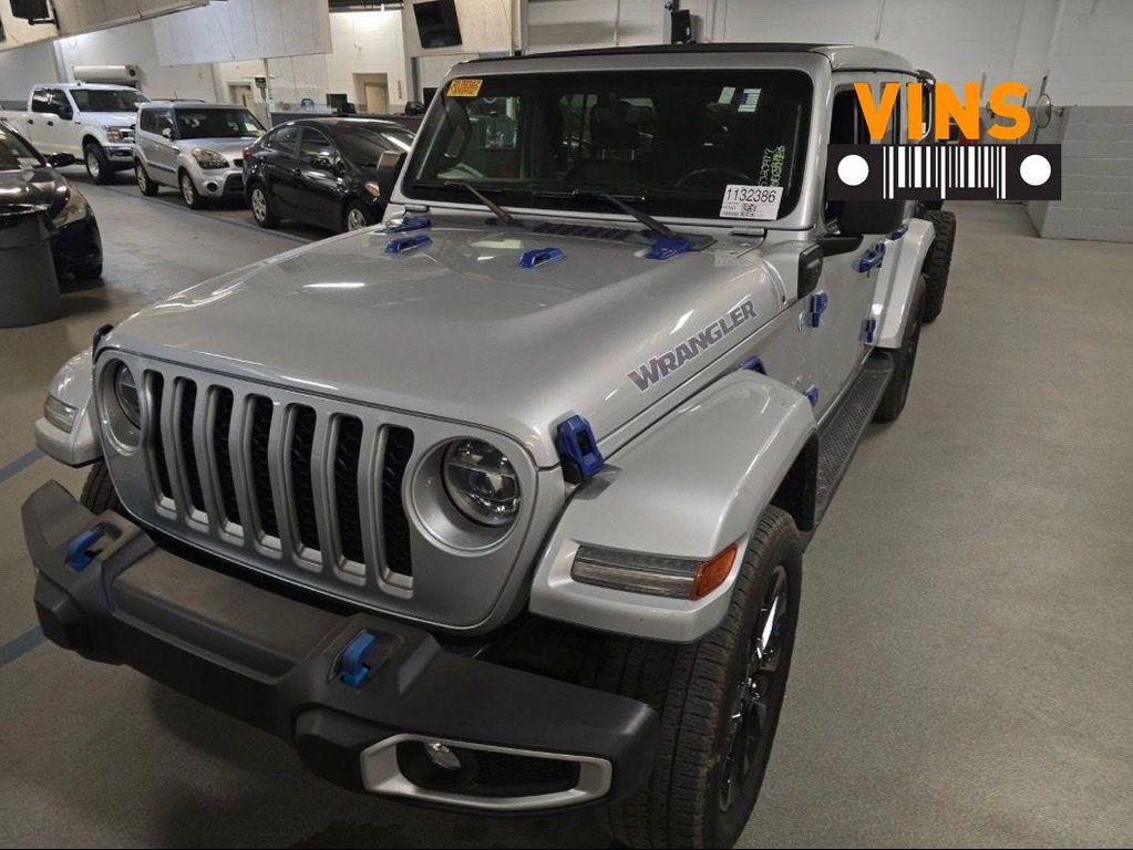 used 2022 Jeep Wrangler Unlimited 4xe car, priced at $27,980