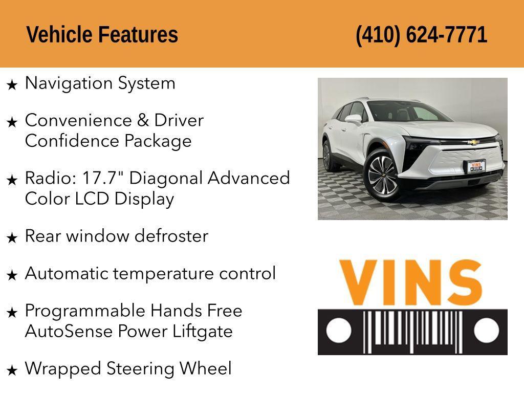 used 2024 Chevrolet Blazer EV car, priced at $23,980