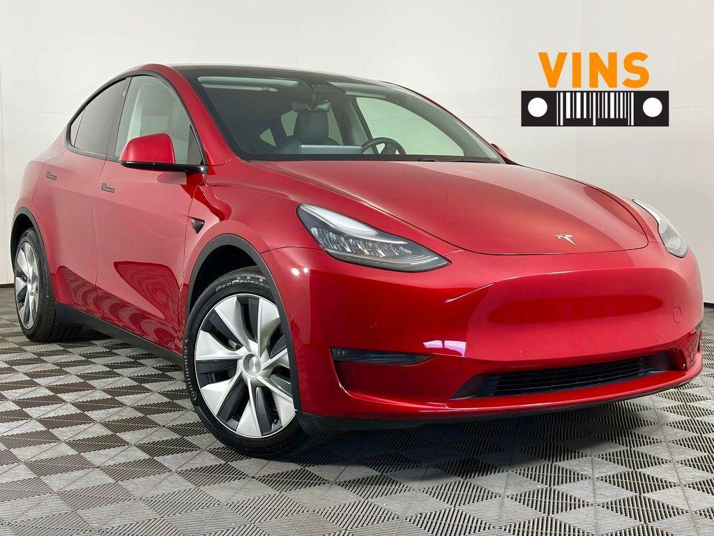 used 2021 Tesla Model Y car, priced at $24,670