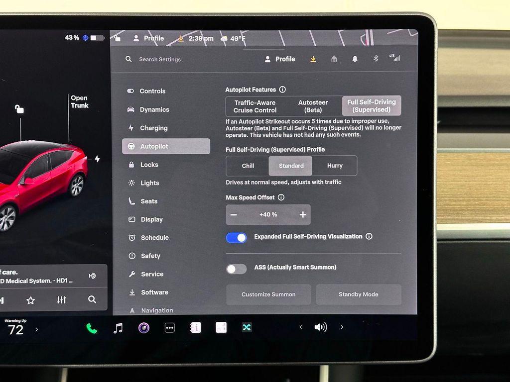 used 2021 Tesla Model Y car, priced at $24,670