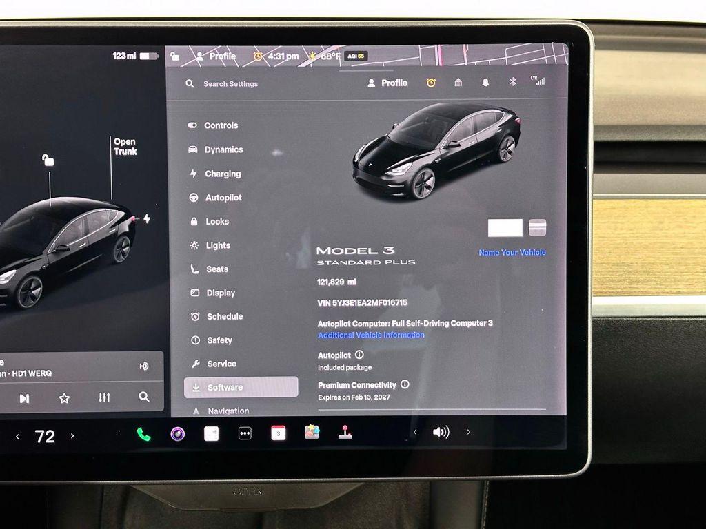 used 2021 Tesla Model 3 car, priced at $14,900