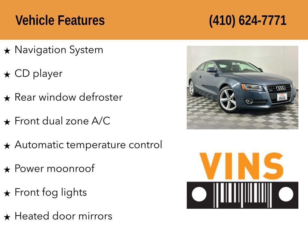 used 2009 Audi A5 car, priced at $8,995
