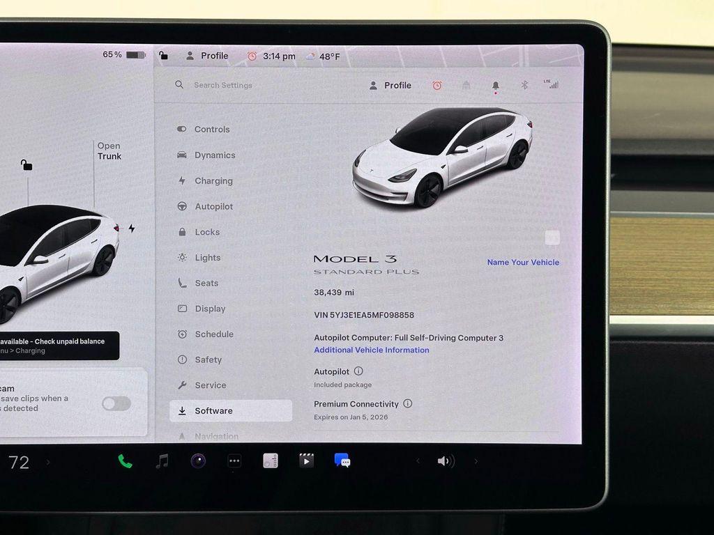 used 2021 Tesla Model 3 car, priced at $19,980