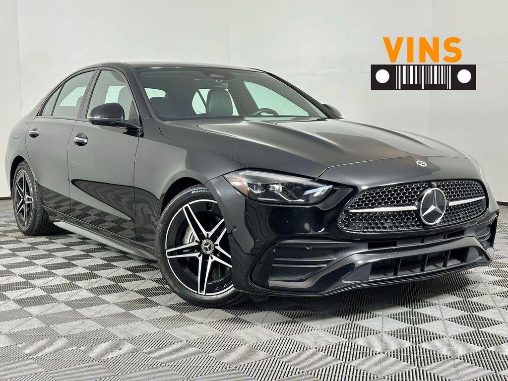 used 2023 Mercedes-Benz C-Class car, priced at $35,980