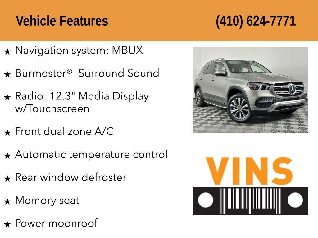 used 2023 Mercedes-Benz GLE 350 car, priced at $43,980