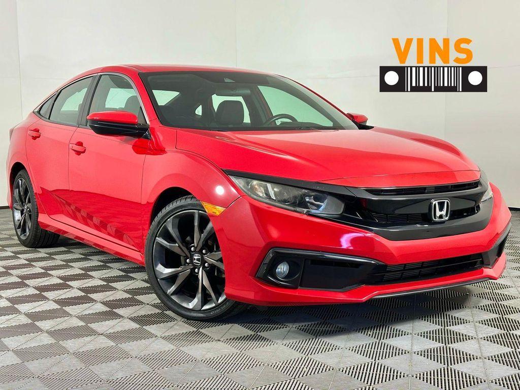 used 2020 Honda Civic car, priced at $19,700