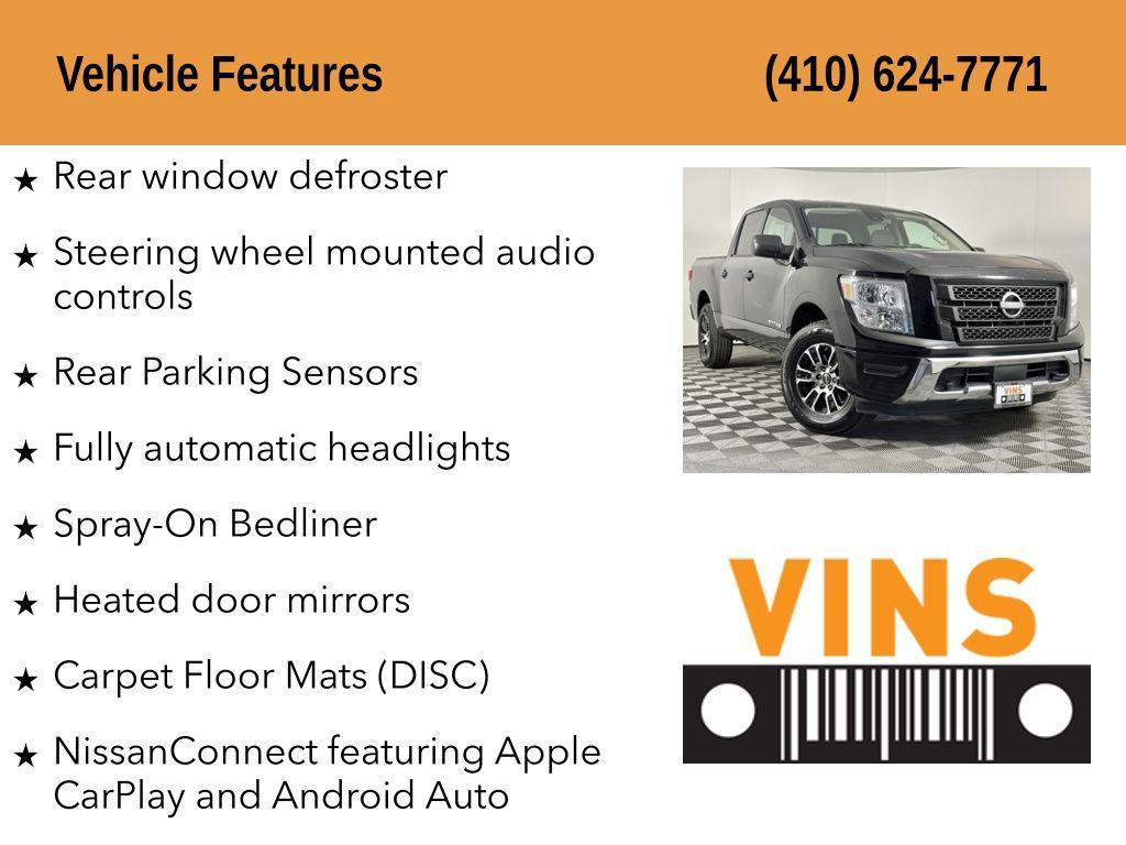 used 2023 Nissan Titan car, priced at $26,980
