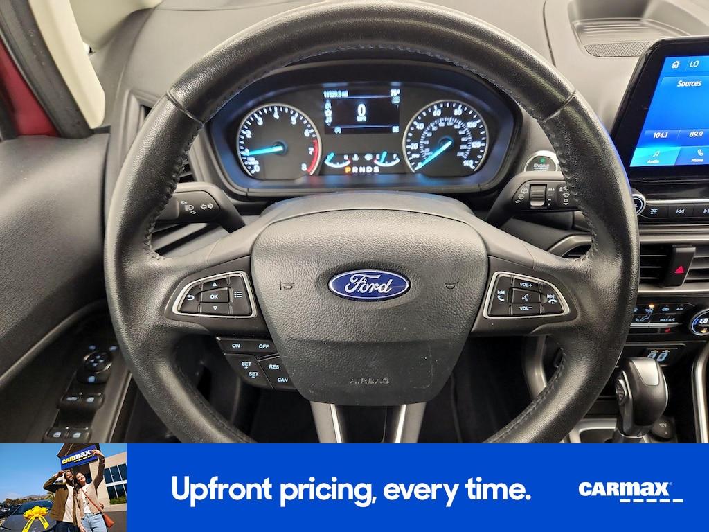 used 2020 Ford EcoSport car, priced at $17,998