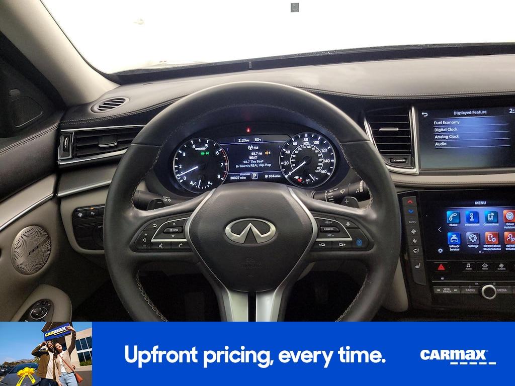 used 2023 INFINITI QX50 car, priced at $29,998