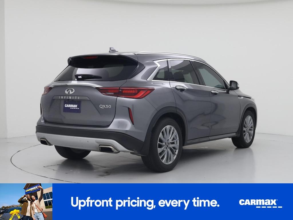 used 2023 INFINITI QX50 car, priced at $29,998