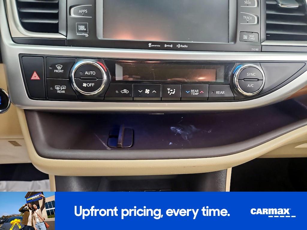 used 2017 Toyota Highlander car, priced at $25,998