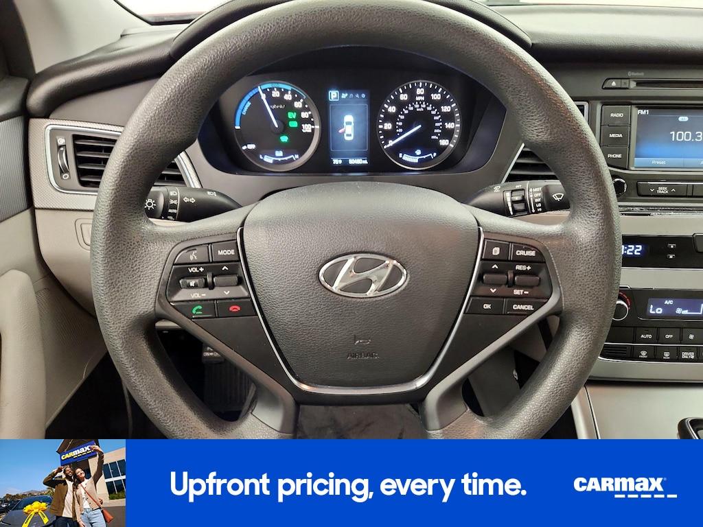 used 2016 Hyundai Sonata Hybrid car, priced at $13,998