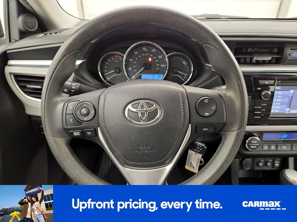used 2015 Toyota Corolla car, priced at $15,998