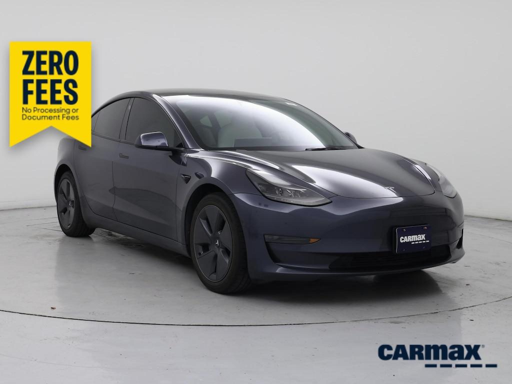used 2022 Tesla Model 3 car, priced at $27,998