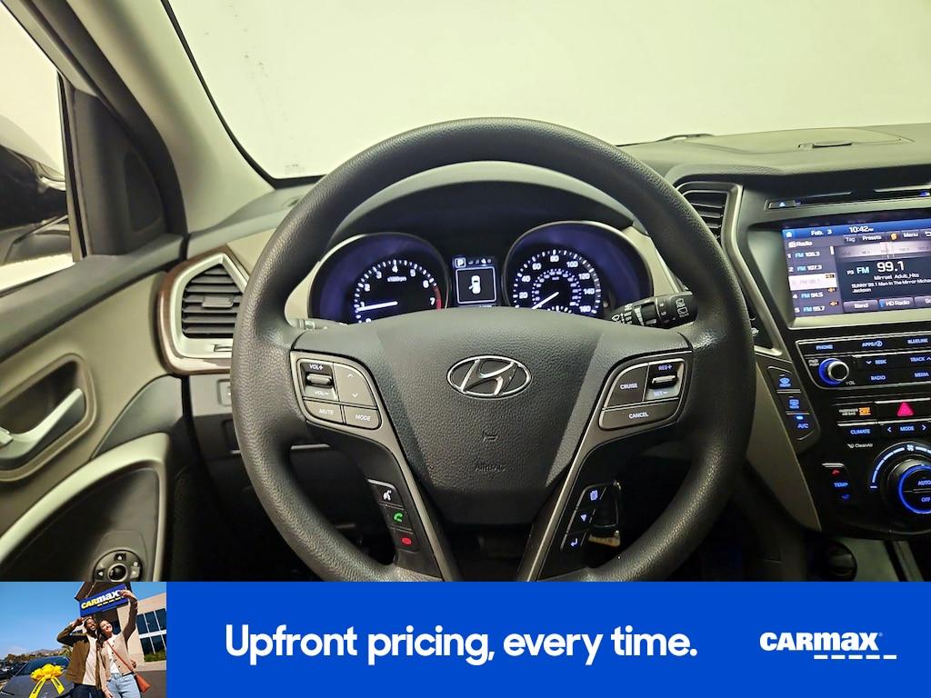 used 2017 Hyundai Santa Fe car, priced at $15,998