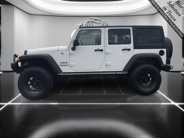 used 2017 Jeep Wrangler Unlimited car, priced at $18,785