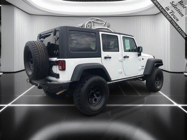used 2017 Jeep Wrangler Unlimited car, priced at $18,785