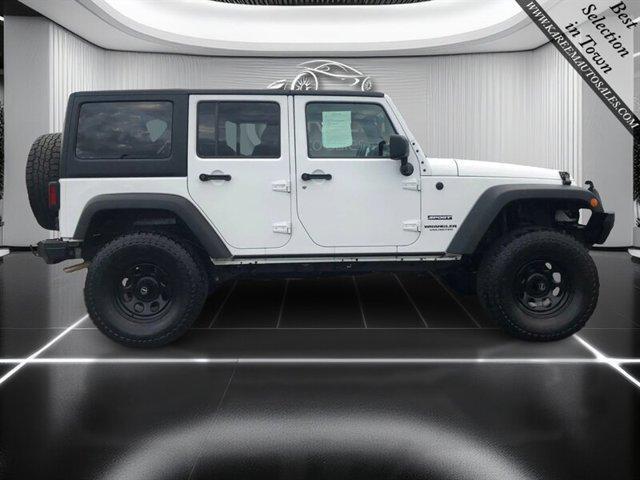 used 2017 Jeep Wrangler Unlimited car, priced at $18,785