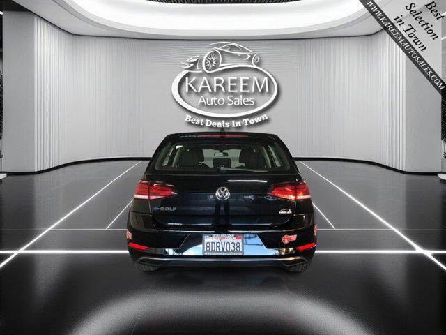 used 2017 Volkswagen e-Golf car, priced at $11,875