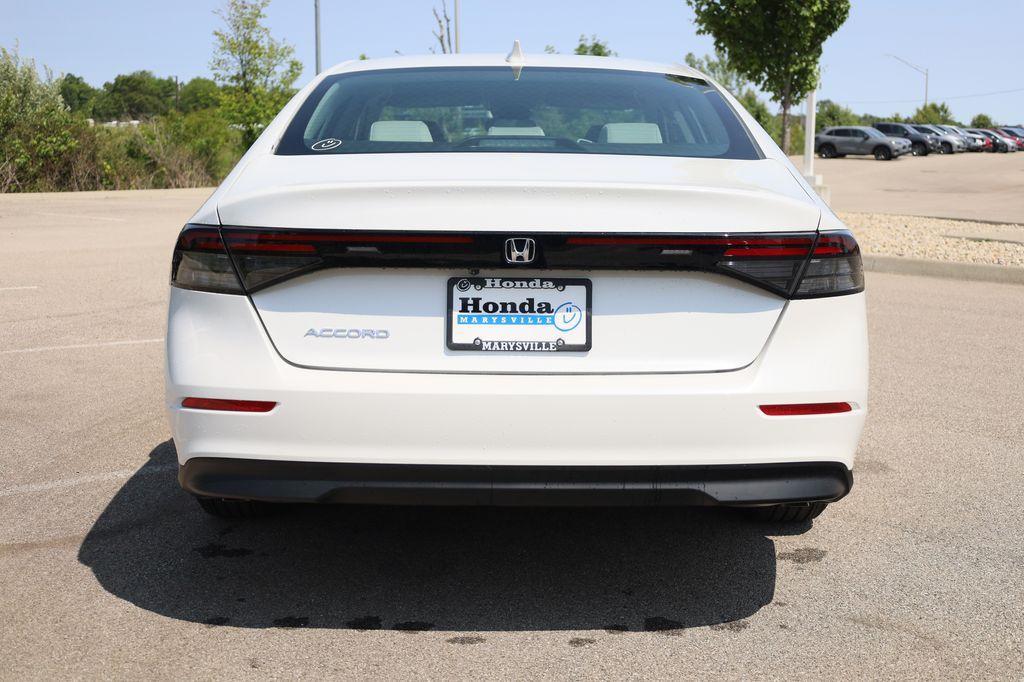new 2025 Honda Accord car, priced at $29,945