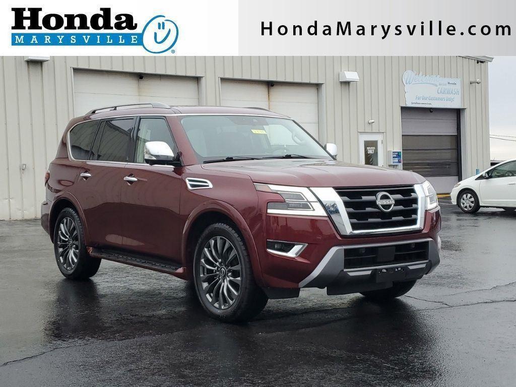 used 2023 Nissan Armada car, priced at $35,000