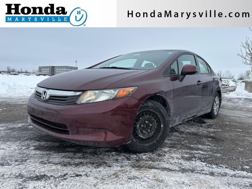 used 2012 Honda Civic car, priced at $8,337