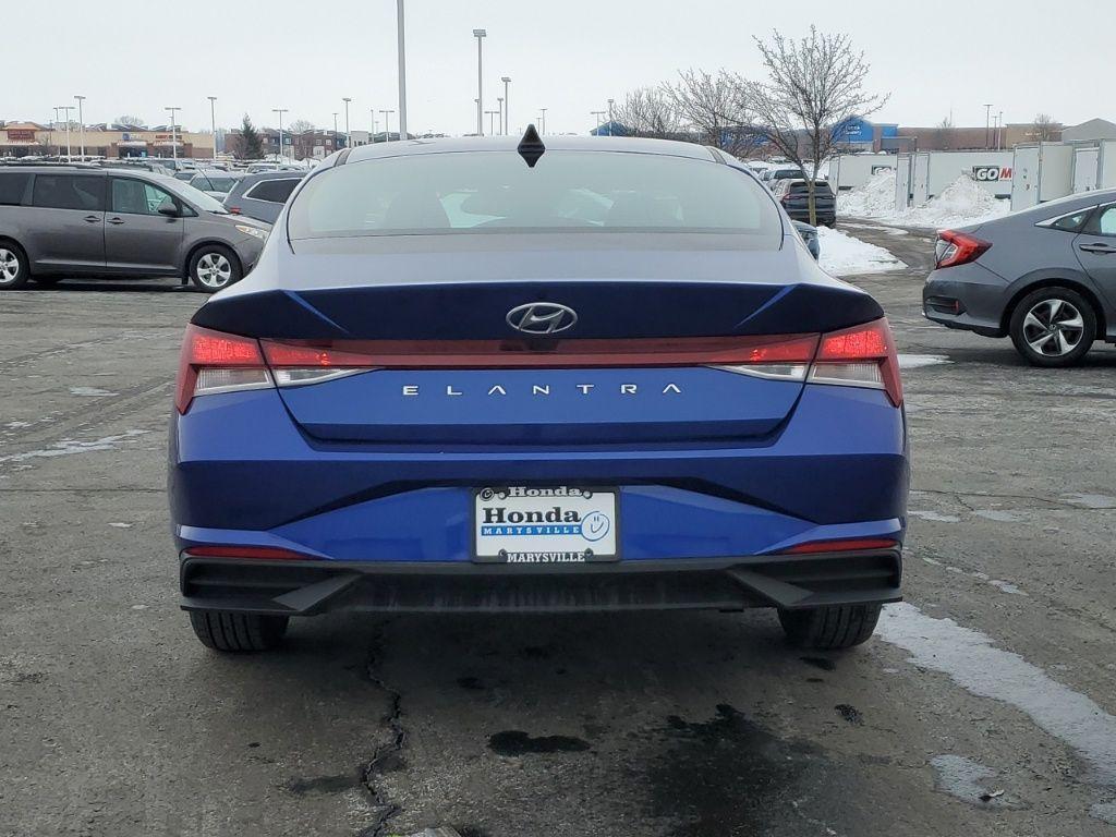 used 2021 Hyundai Elantra car, priced at $16,497