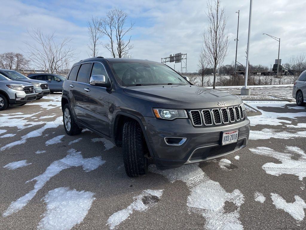 used 2017 Jeep Grand Cherokee car, priced at $10,000