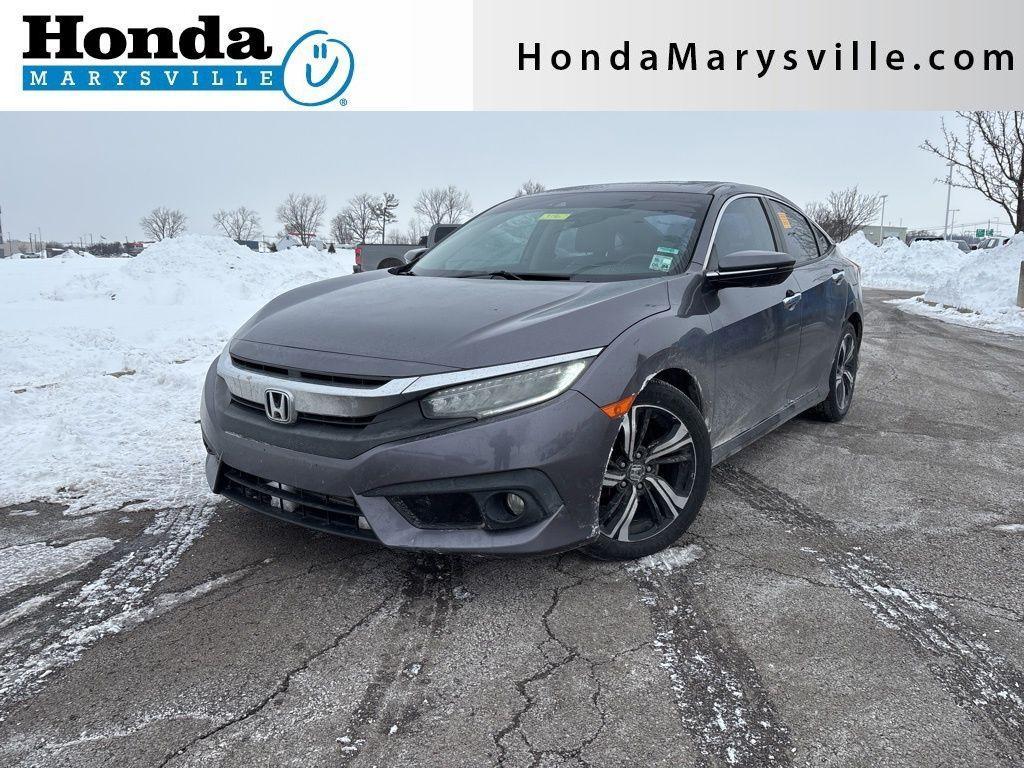used 2017 Honda Civic car, priced at $16,337