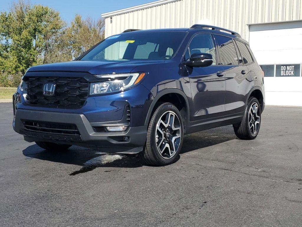 2023 Obsidian Blue Pearl Honda Passport