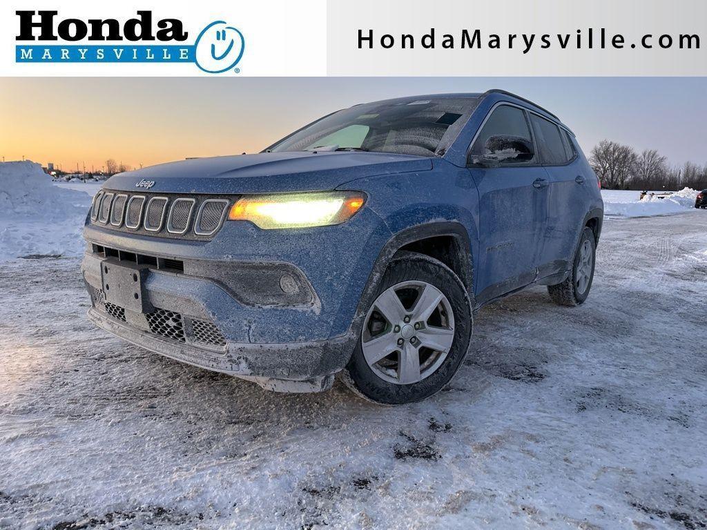 used 2022 Jeep Compass car, priced at $20,000
