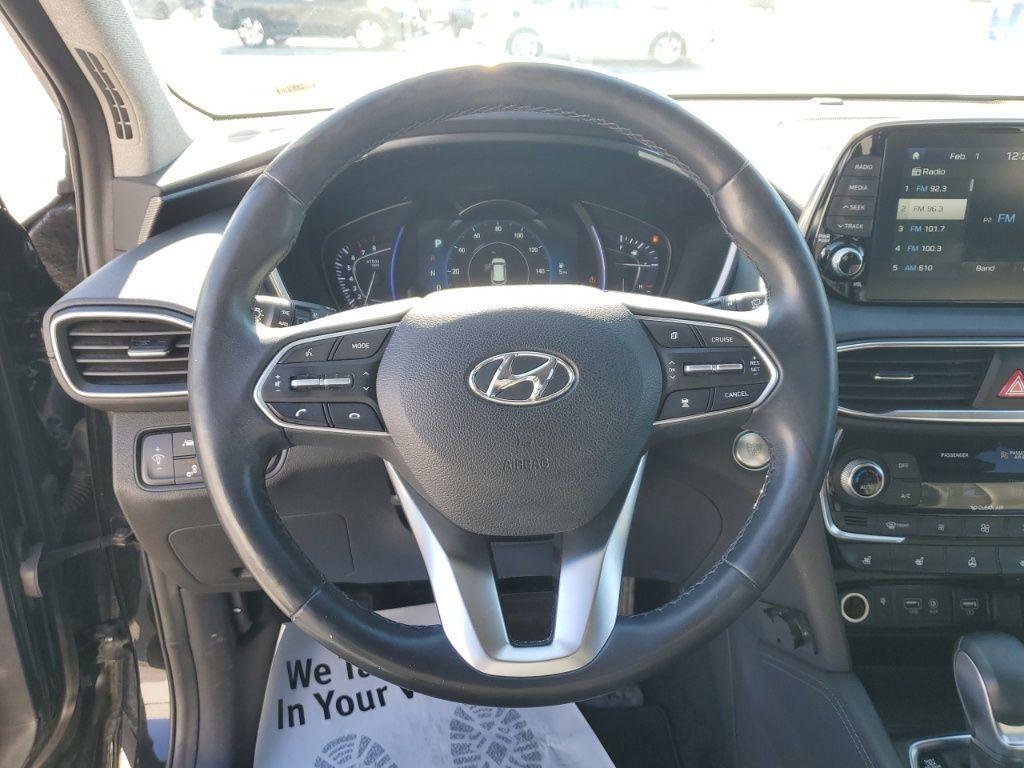 used 2019 Hyundai Santa Fe car, priced at $14,997