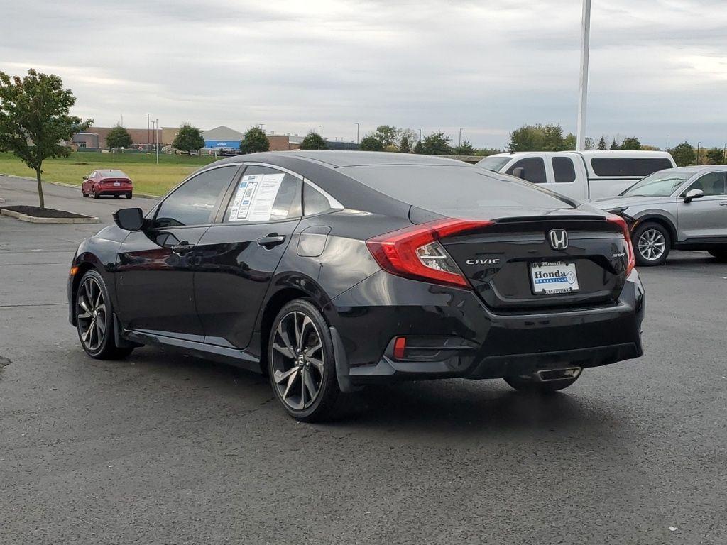 2021 Crystal Black Pearl Honda Civic
