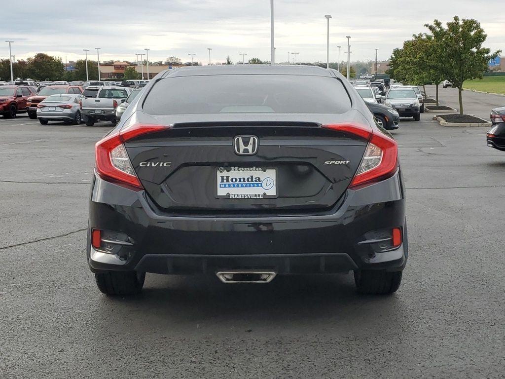2021 Crystal Black Pearl Honda Civic