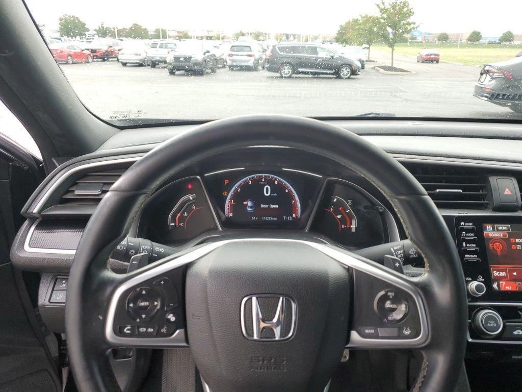 2021 Crystal Black Pearl Honda Civic