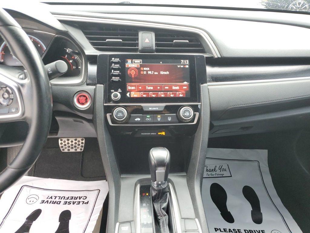 2021 Crystal Black Pearl Honda Civic