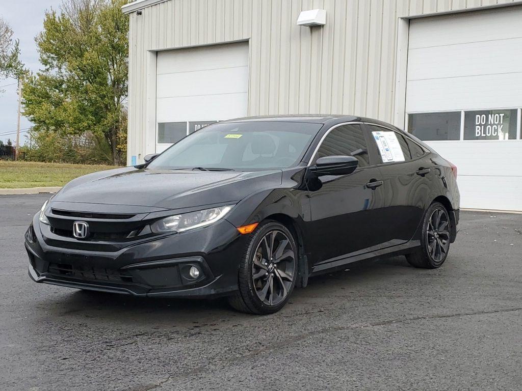 2021 Crystal Black Pearl Honda Civic