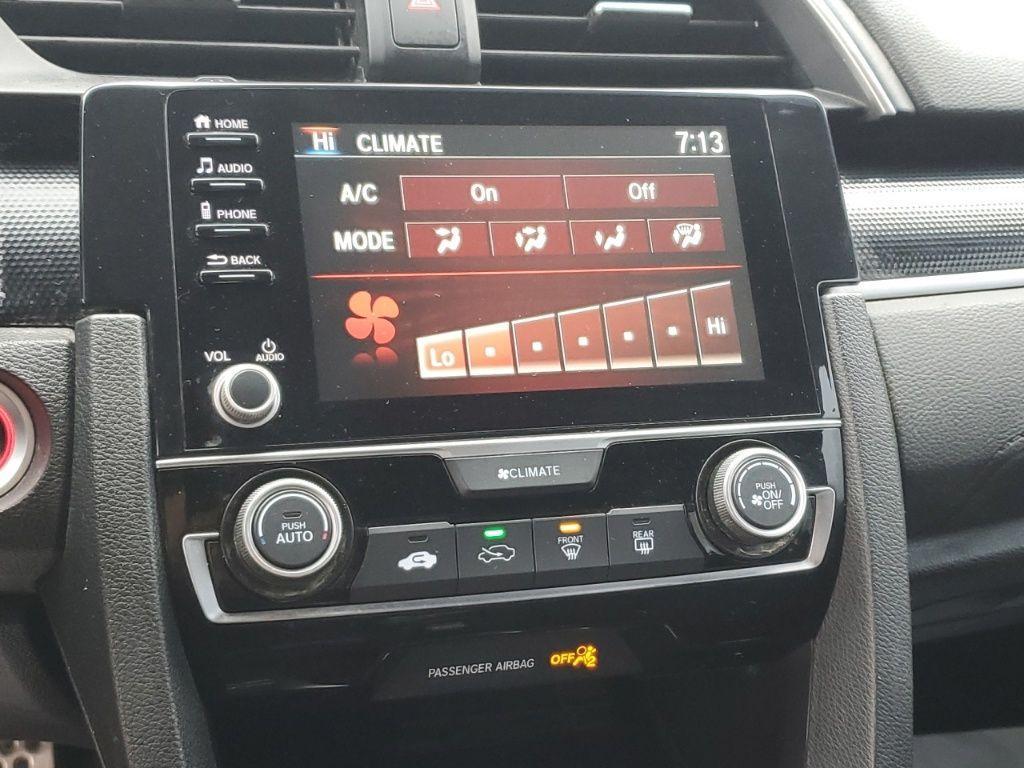 2021 Crystal Black Pearl Honda Civic