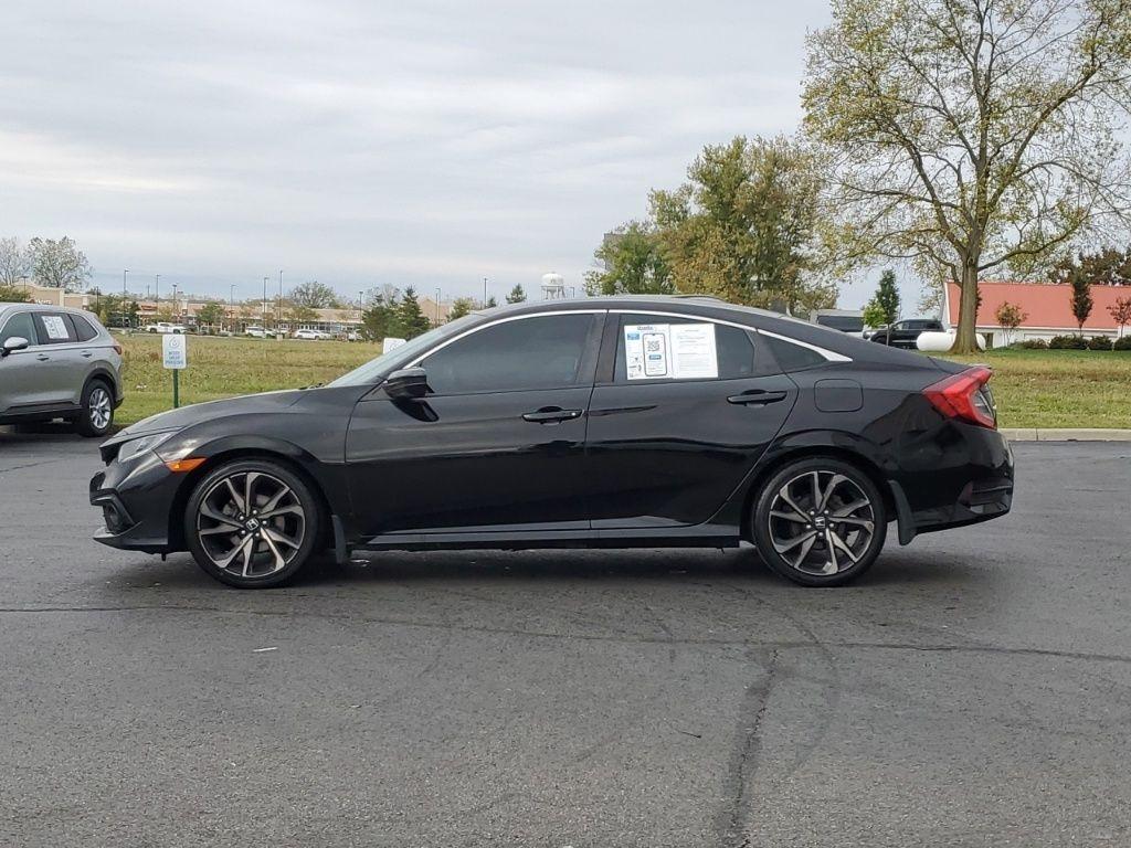 2021 Crystal Black Pearl Honda Civic